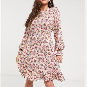 New Look | Dresses | New Look Shirred Cuff Mini Dress